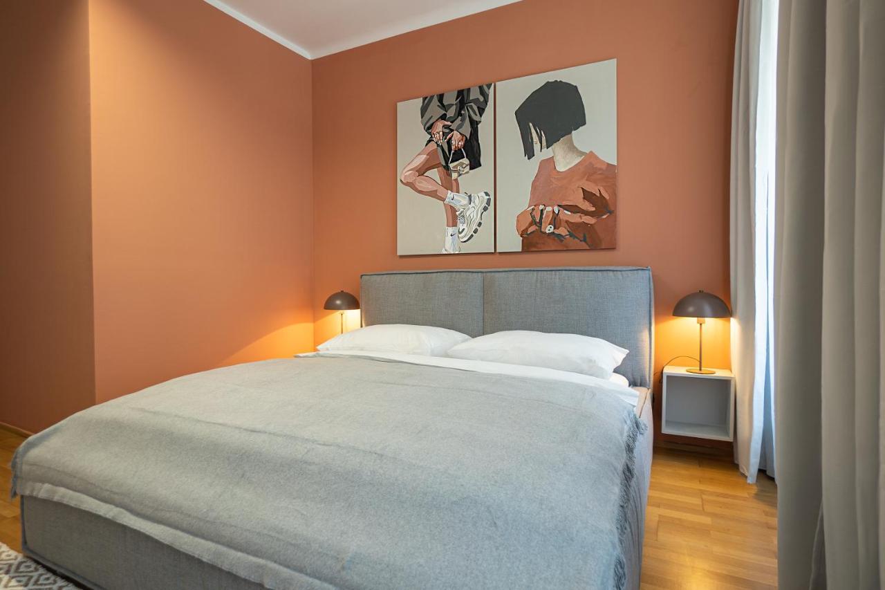 Bright 3-Room Apartment With A King-Size Bed Bécs Kültér fotó